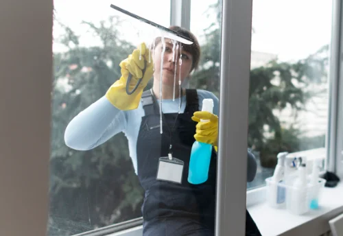 Nettoyage de vitres intérieures et extérieures à Vescemont